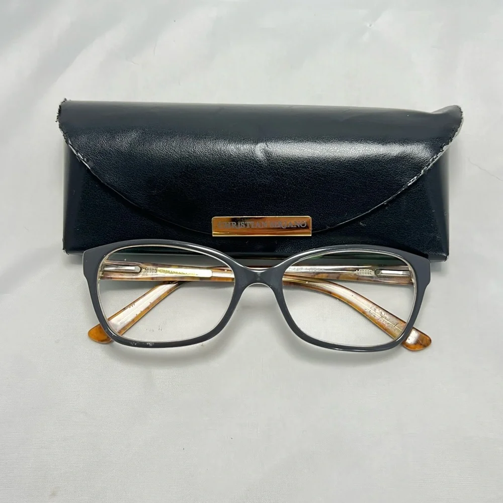 Christian Siriano Grey Eyeglasses - Frames only